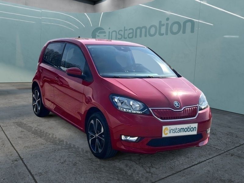 Rot Gebraucht 2021 Skoda Citigo-e IV Best of Kleinwagen | 15.600 € (Etwas zu teuer) - Bild 1/4