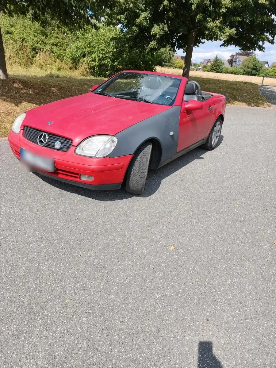Gebraucht Mercedes SLK230 197 PS (144 kW) 1997 Rot Cabrio