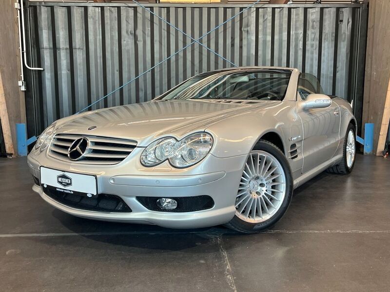 Silber Gebraucht 2003 Mercedes SL55 AMG AMG Cabrio | 54.900 € (Teuer) - Bild 1/4