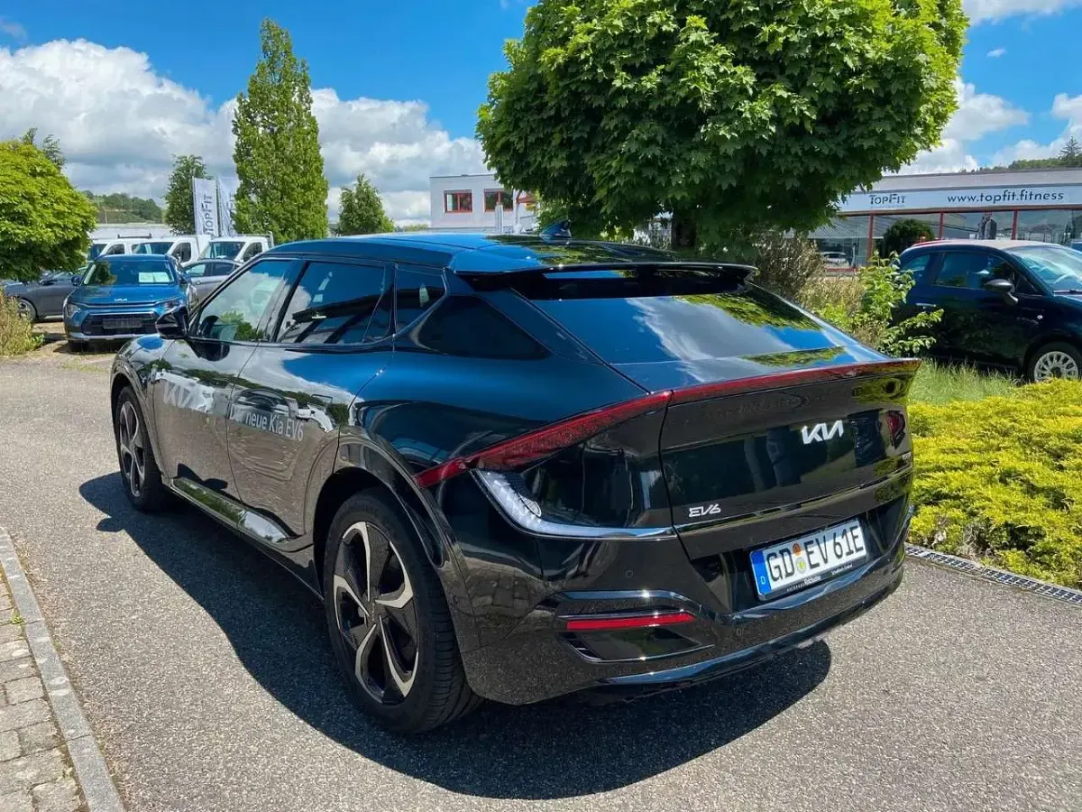 Gebraucht Kia EV6 GT-Line 239 kW (325 PS) 2022 (abp) auroraschwarz met SUV