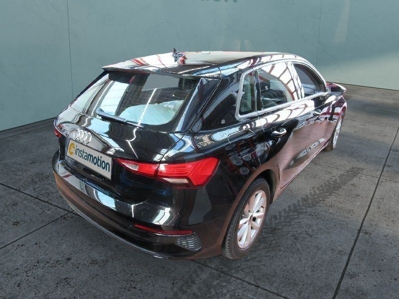 Schwarz Gebraucht 2021 Audi A3 Sportback Kleinwagen | 20.280 € (Fairer Preis) - Bild 1/2