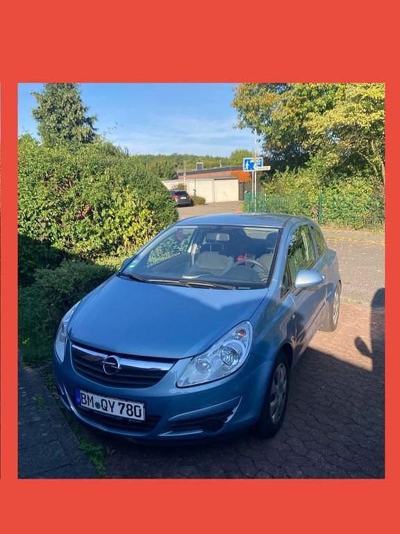 Blau Gebraucht 2007 Opel Corsa Limousine | 1.990 € (Guter Preis) - Bild 1/4