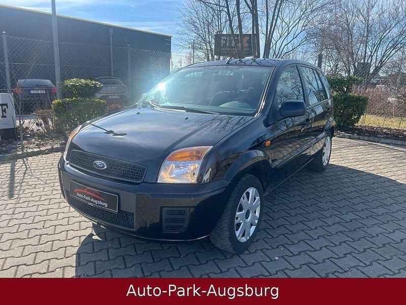 Gebraucht Ford Fusion Style 80 PS (58 kW) 2010 Schwarz Kleinwagen