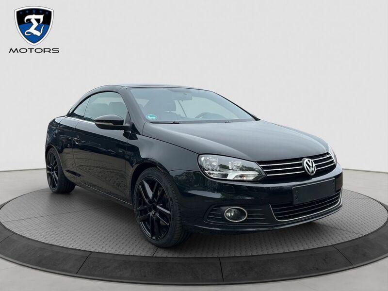 Schwarz Gebraucht 2012 VW Eos Sport Cabrio | 9.999 € (Fairer Preis) - Bild 1/4