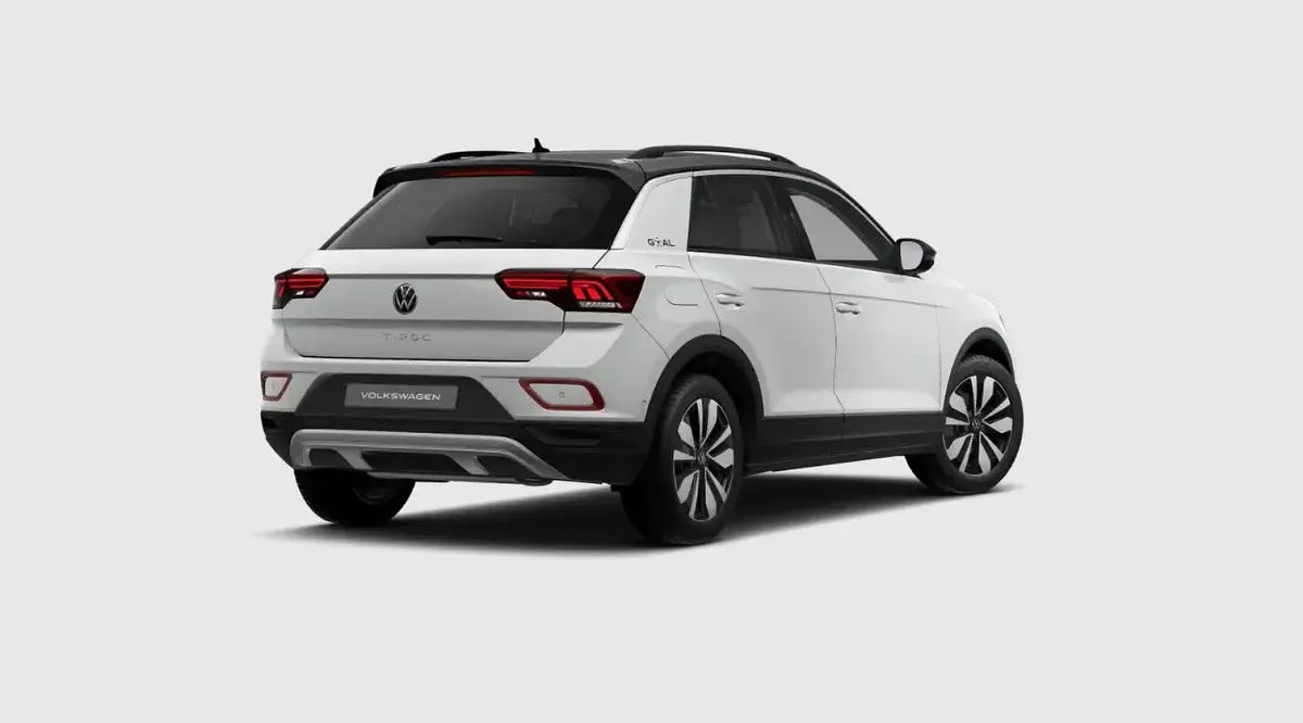 Gebraucht VW T-Roc Goal 116 PS (85 kW) 2025 Blau (petroleum blue metallic) SUV