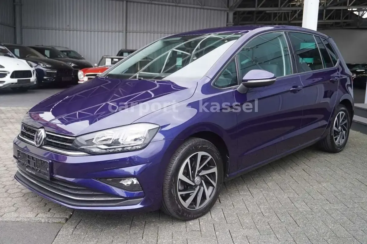 Gebraucht VW Golf Sportsvan Join 150 PS (110 kW) 2018 Atlantic blue Van / Kleinbus