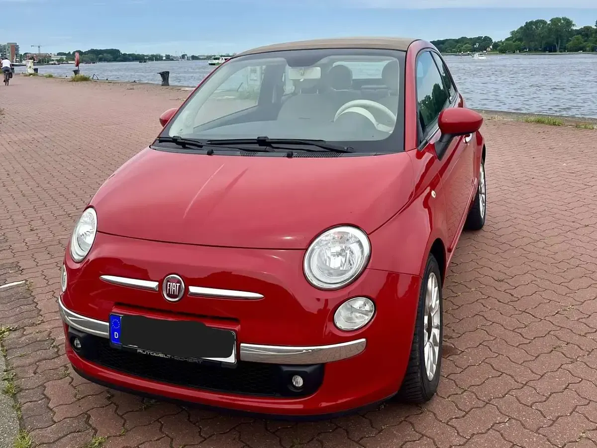 Gebraucht Fiat 500C Pop 69 PS (50 kW) 2014 Rot Cabrio