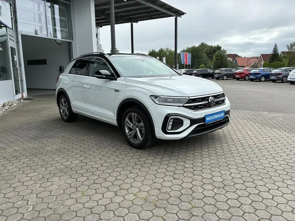 Gebraucht VW T-Roc Sportline 110 PS (80 kW) 2023 Weiß SUV