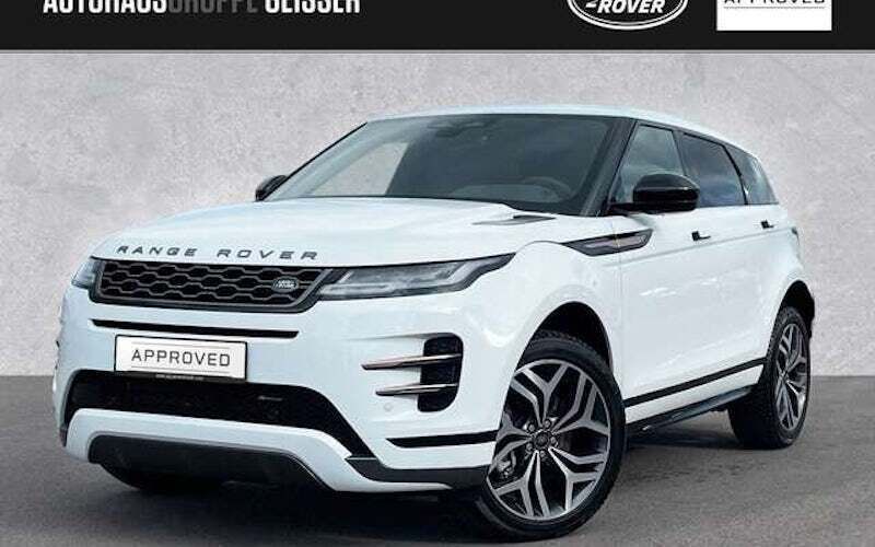 Weiß Gebraucht 2022 Land Rover Range Rover evoque SE Dynamic SUV | 38.850 € (Superpreis) - Bild 1/4