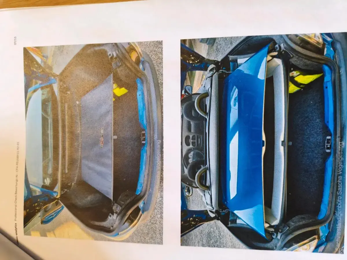 Gebraucht Peugeot 206 CC 109 PS (80 kW) 2002 Blau Cabrio