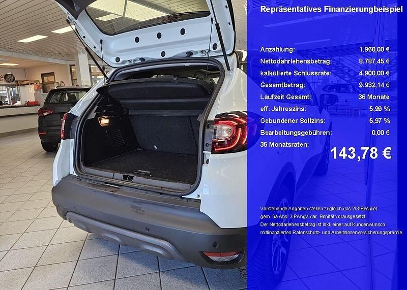 Gebraucht Renault Captur 118 PS (86 kW) 2017 Weißmet. SUV