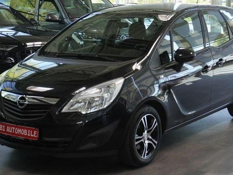 Schwarz Gebraucht 2013 Opel Meriva Active Van / Kleinbus | 2.491 € (Superpreis) - Bild 1/4