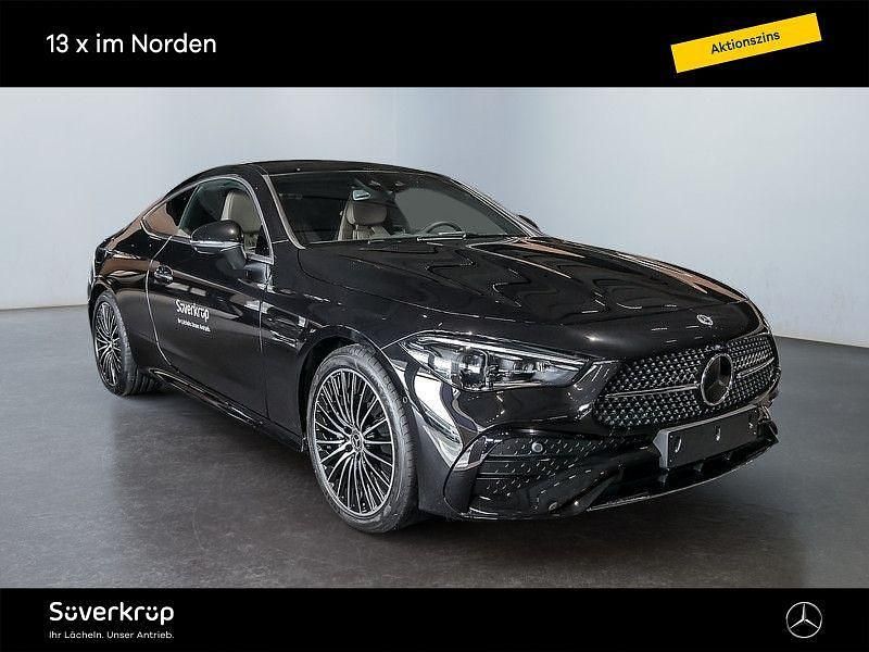 Schwarz Gebraucht 2025 Mercedes CLE220 AMG Coupé | 63.950 € (Teuer) - Bild 1/4
