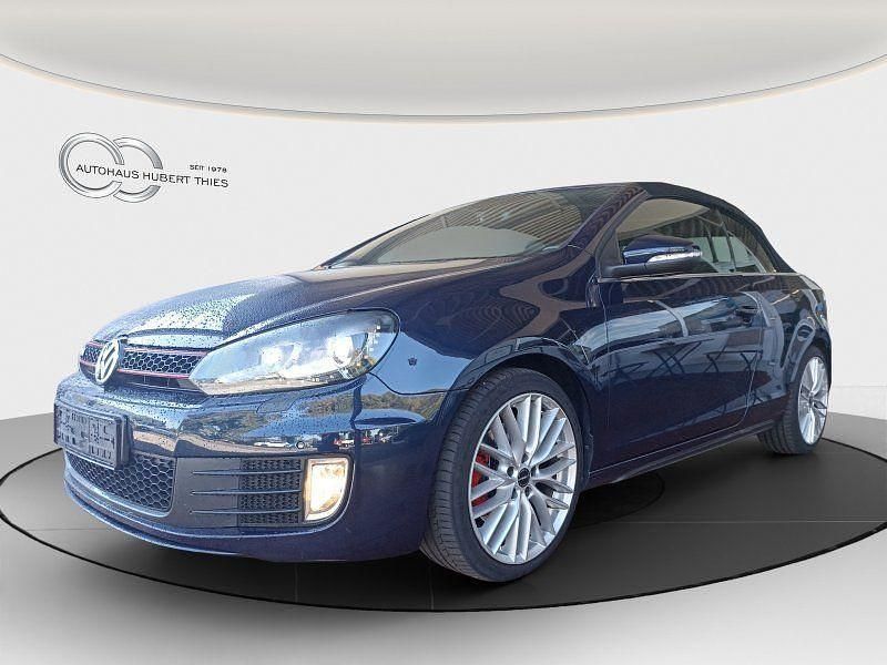 Blau Gebraucht 2014 VW Golf Cabriolet GTI Cabrio | 13.890 € (Fairer Preis) - Bild 1/4