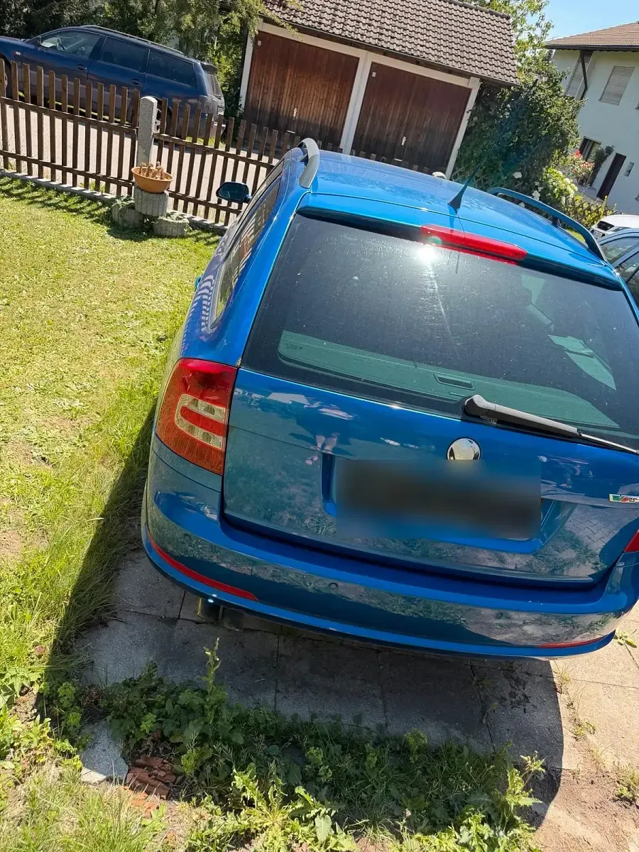 Gebraucht Skoda Octavia vRS 200 PS (147 kW) 2007 Blau Kombi