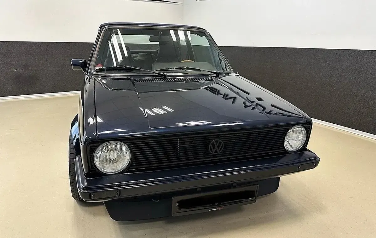 Gebraucht VW Golf Cabriolet GTI 112 PS (82 kW) 1984 Blau Cabrio