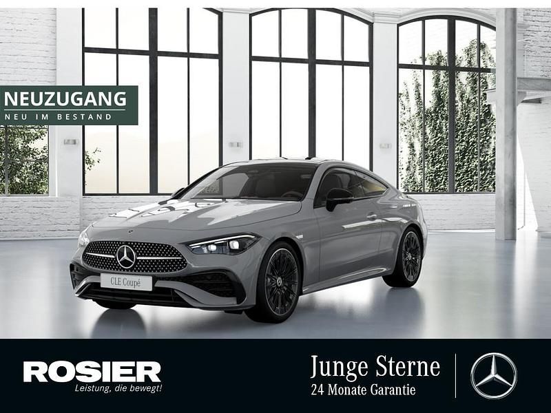 Grau / manufaktur alpingrau Gebraucht 2024 Mercedes CLE300 Premium Coupé | 63.890 € - Bild 1/4