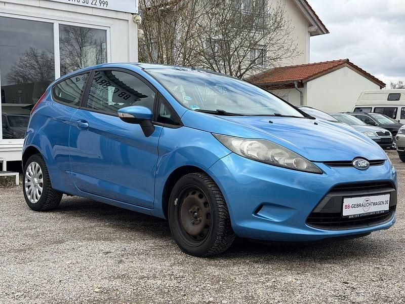 Gebraucht Ford Fiesta Trend 60 PS (44 kW) 2008 Blau Kleinwagen