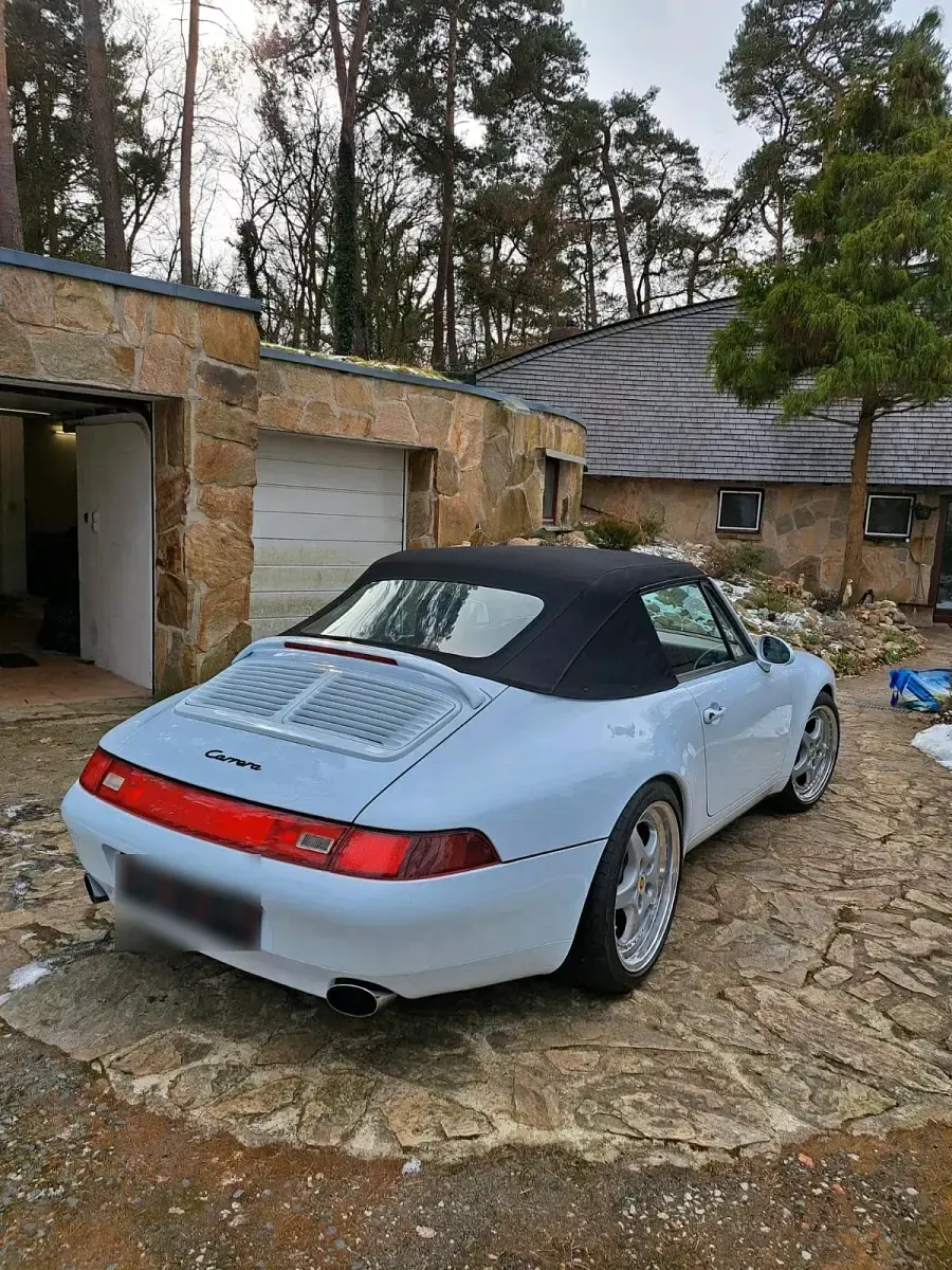 Gebraucht Porsche 993 286 PS (210 kW) 1997 Weiß Cabrio
