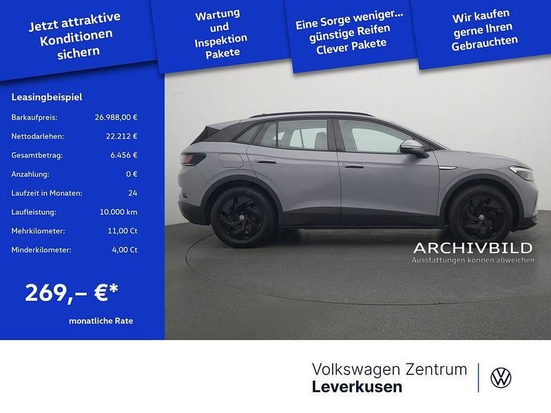 Gebraucht VW ID.4 Pure 125 kW (170 PS) 2023 Grau / mondstein grau SUV