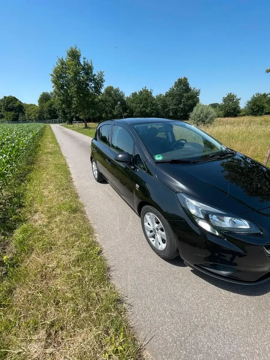 Gebraucht Opel Corsa 90 PS (66 kW) 2017 Schwarz Kleinwagen