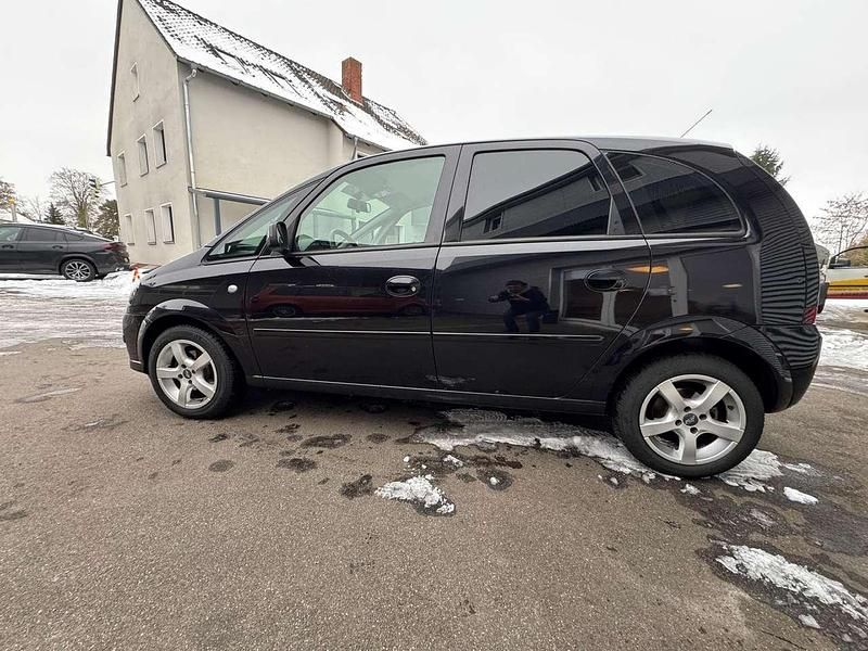 Gebraucht Opel Meriva 90 PS (66 kW) 2008 Schwarz Van / Kleinbus
