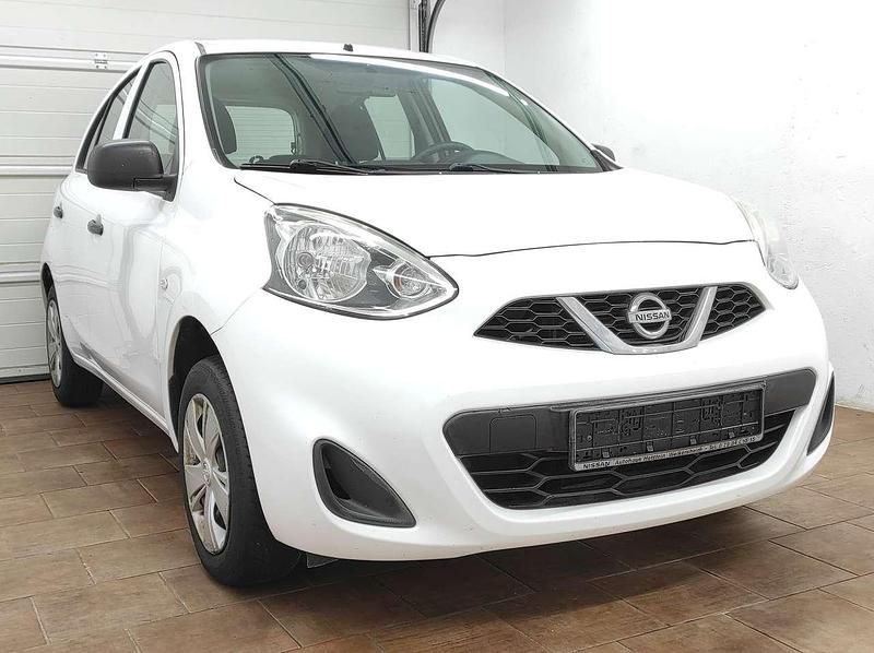 Gebraucht Nissan Micra Visia 80 PS (58 kW) 2014 Weiß Kleinwagen
