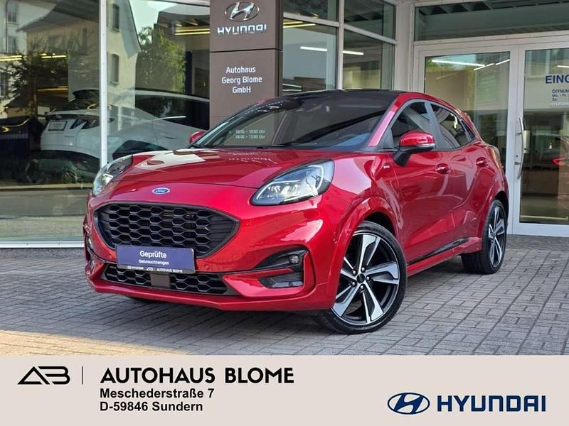 Lucidrot metallic Gebraucht 2020 Ford Puma ST-Line X SUV | 19.490 € (Guter Preis) - Bild 1/4