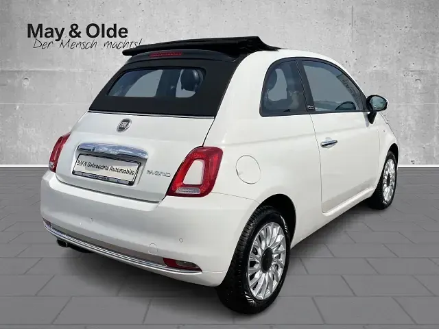 Gebraucht Fiat 500C 69 PS (50 kW) 2021 Gelato weiss) (weiss Cabrio