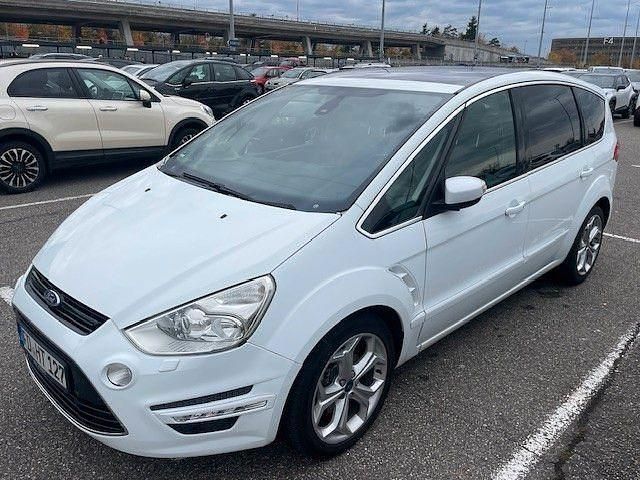 Gebraucht Ford S-MAX Titanium 163 PS (119 kW) 2013 Weiß Van / Kleinbus