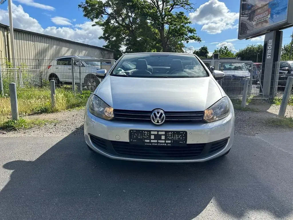 Gebraucht VW Golf Cabriolet 105 PS (77 kW) 2012 Silber Cabrio