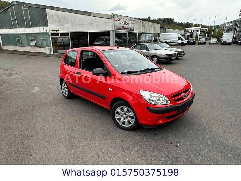 Rot Gebraucht 2009 Hyundai Getz Team Kleinwagen | 1.499 € (Fairer Preis) - Bild 1/4