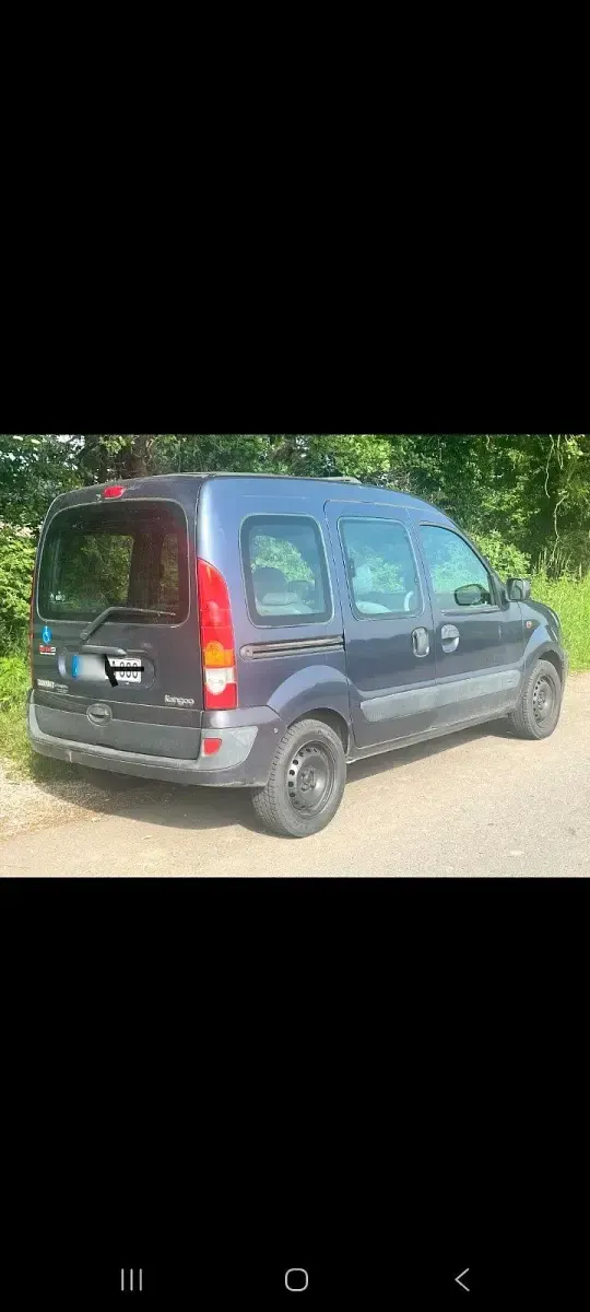 Gebraucht Renault Kangoo 75 PS (55 kW) 2004 Blau Van / Kleinbus