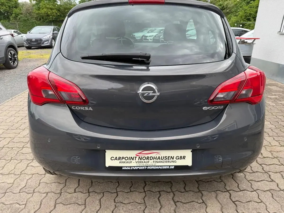 Gebraucht Opel Corsa drive 90 PS (66 kW) 2016 Grau Kleinwagen