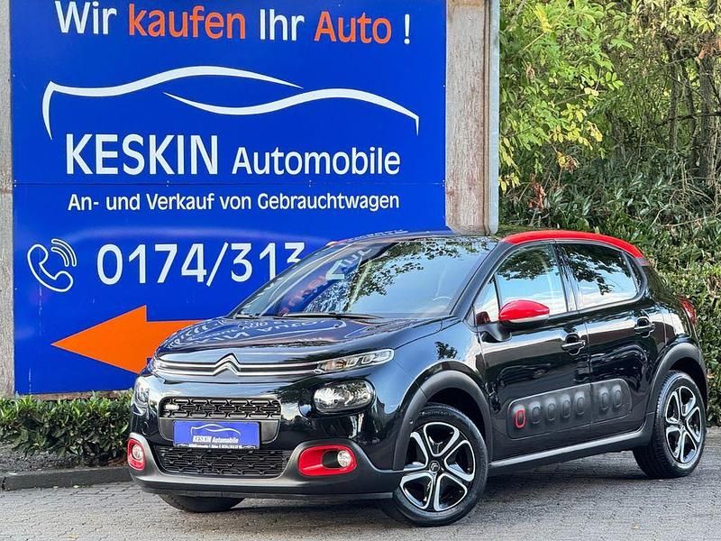 Schwarz Gebraucht 2017 Citroën C3 Shine Kleinwagen | 7.990 € (Fairer Preis) - Bild 1/3