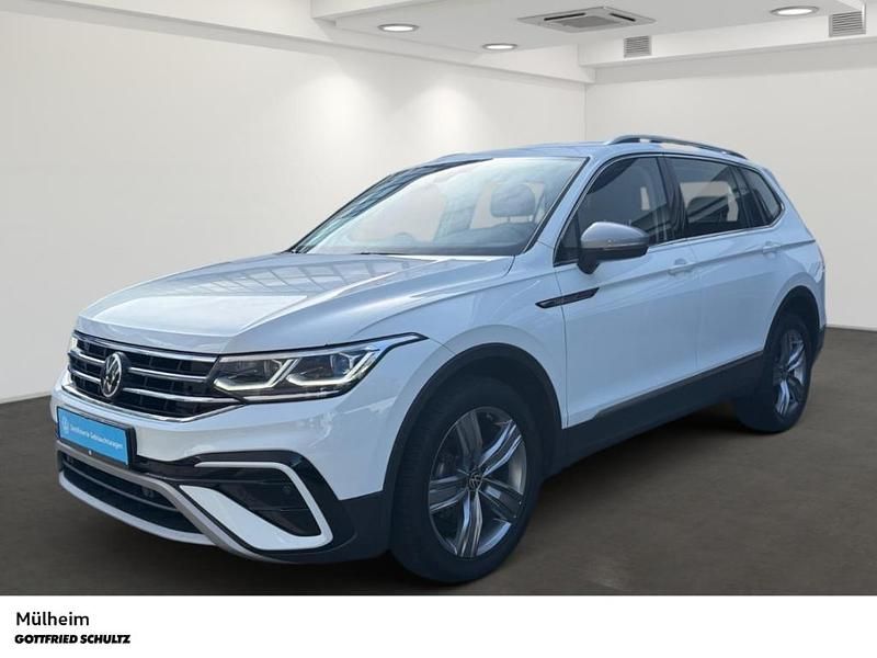 Weiß Gebraucht 2023 VW Tiguan Allspace Elegance SUV | 32.990 € (Fairer Preis) - Bild 1/4