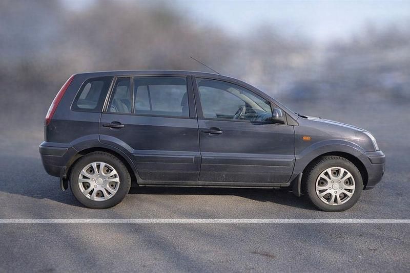 Gebraucht Ford Fusion Trend 80 PS (58 kW) 2010 Grau Kleinwagen