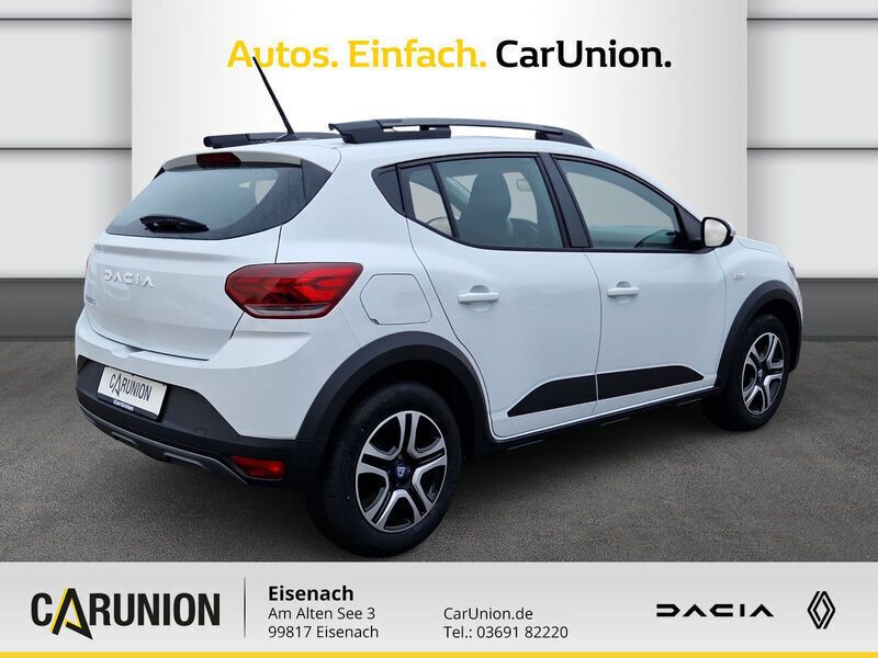 Gebraucht Dacia Sandero Expression 91 PS (66 kW) 2023 Arktisweiß (weiß) Kleinwagen