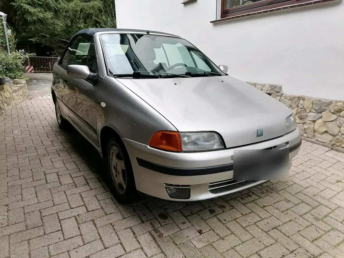 Gebraucht Fiat Punto Cabriolet 86 PS (63 kW) 1999 Silber Cabrio