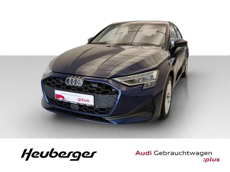 Blau Gebraucht 2024 Audi A3 Sportback Sport Kleinwagen | 37.390 € (Fairer Preis) - Bild 1/4