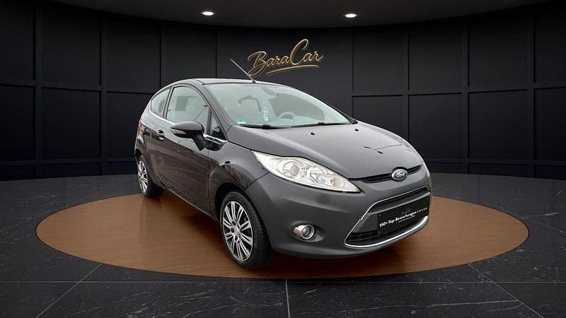 Gebraucht Ford Fiesta Titanium 97 PS (71 kW) 2008 Schwarz Kleinwagen