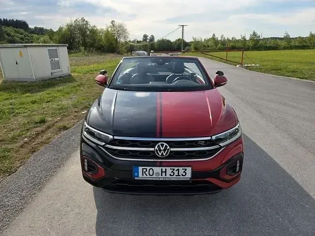 Gebraucht VW T-Roc Cabriolet R-line 150 PS (110 kW) 2022 Rot Cabrio