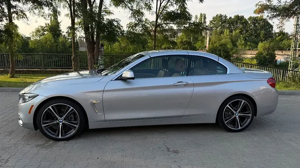 Gebraucht BMW 430 Cabriolet Luxury Line 252 PS (185 kW) 2018 Grau Cabrio