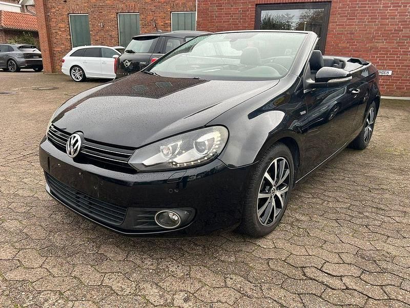 Schwarz Gebraucht 2013 VW Golf Cabriolet Life Cabrio | 6.200 € (Guter Preis) - Bild 1/4