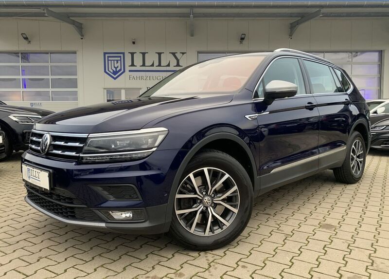 Blau Gebraucht 2021 VW Tiguan Allspace SUV | 29.950 € (Guter Preis) - Bild 1/4