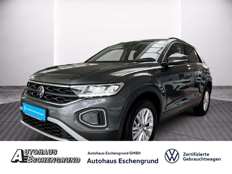 Indiumgrau metallic Gebraucht 2024 VW T-Roc Life SUV | 21.889 € (Guter Preis) - Bild 1/4