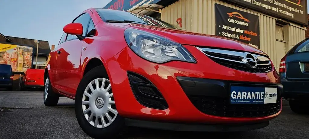 Gebraucht Opel Corsa Selection 69 PS (50 kW) 2014 Rot Kleinwagen