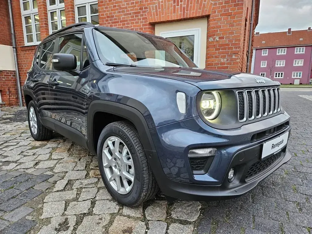 Gebraucht Jeep Renegade Altitude 131 PS (96 kW) 2024 Blau (blue shade / dach schwarz) SUV