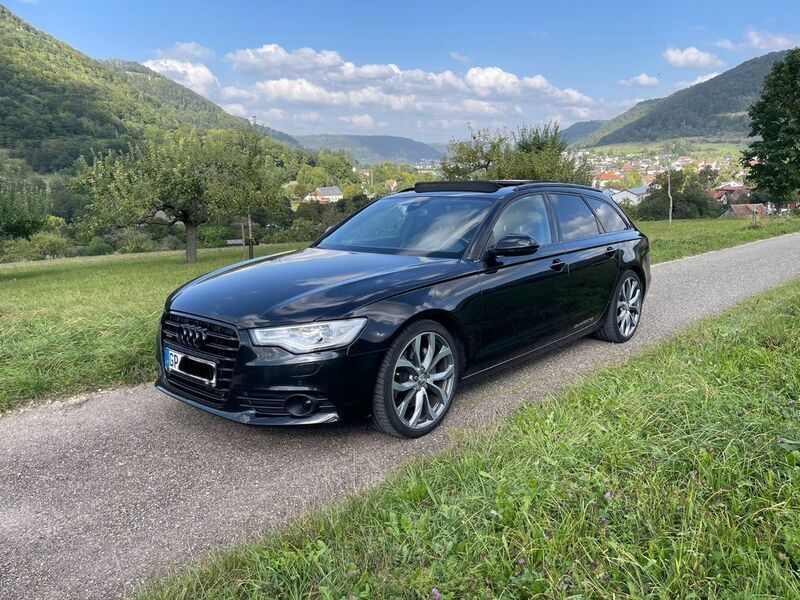 Schwarz Gebraucht 2011 Audi A6 Ambiente Kombi | 12.500 € (Fairer Preis) - Bild 1/4