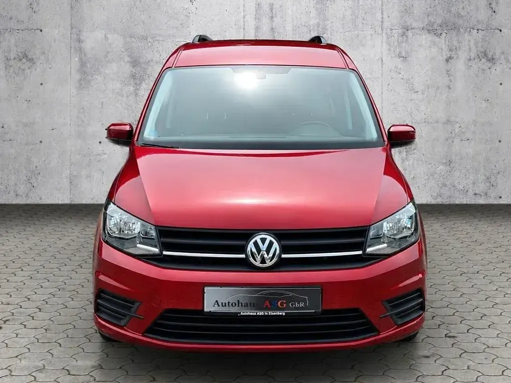 Gebraucht VW Caddy Maxi Beach 150 PS (110 kW) 2017 Rot Van / Kleinbus